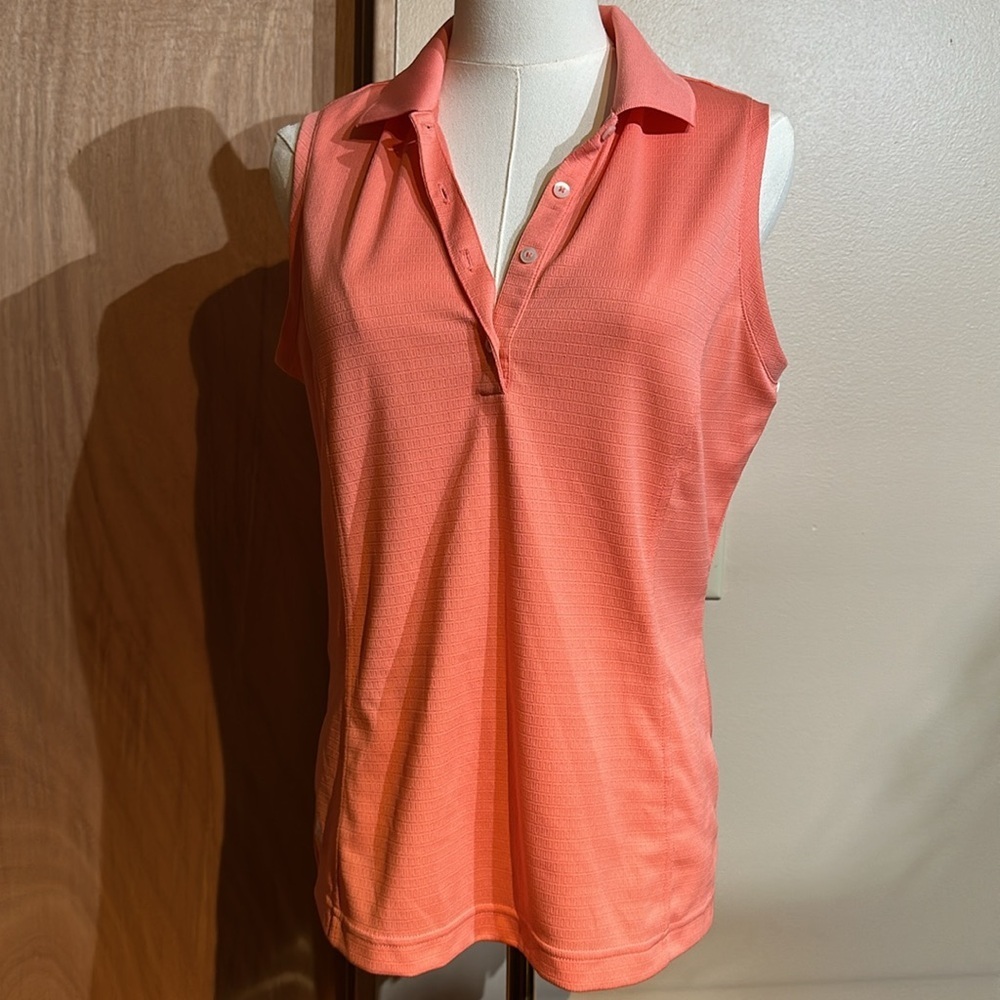 Adidas ClimaCool Shirt golf in Bright Coral